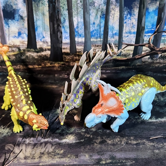3- Lot Kid Galaxy Dinosaurs - Picture 2 of 7